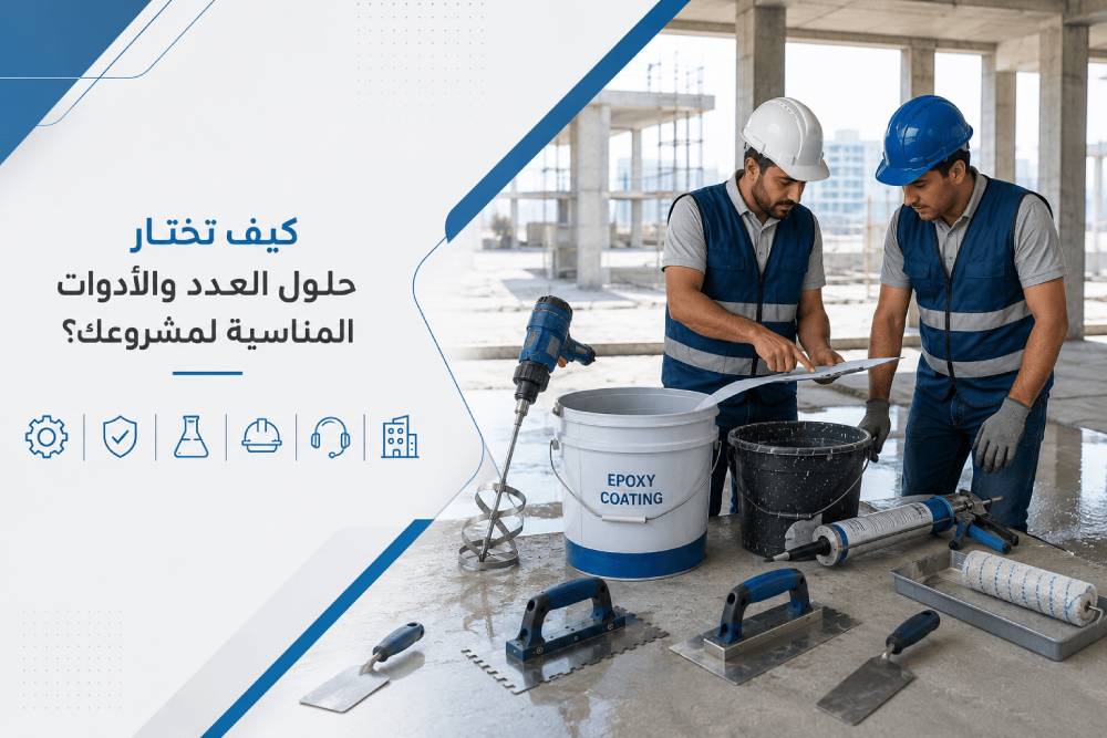 كيف تختار حلول العدد والأدوات المناسبة لمشروعك؟
